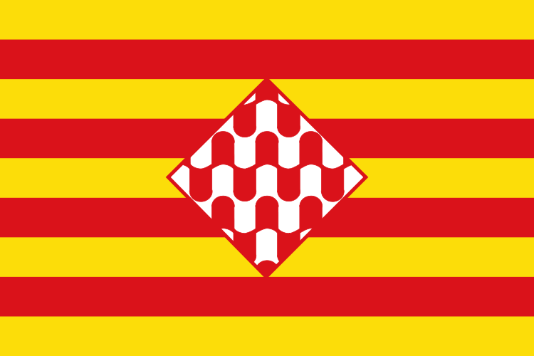 FLAG OF GERONA